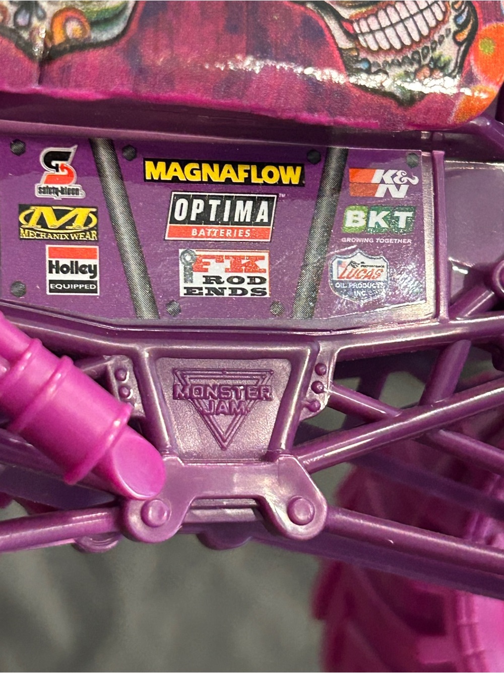 Calavera Monster Jam  Truck Toy - Pink  Skull Design - Picture 8 of 8